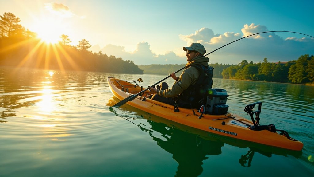 La Pêche en Kayak: Techniques, Équices et sécurit