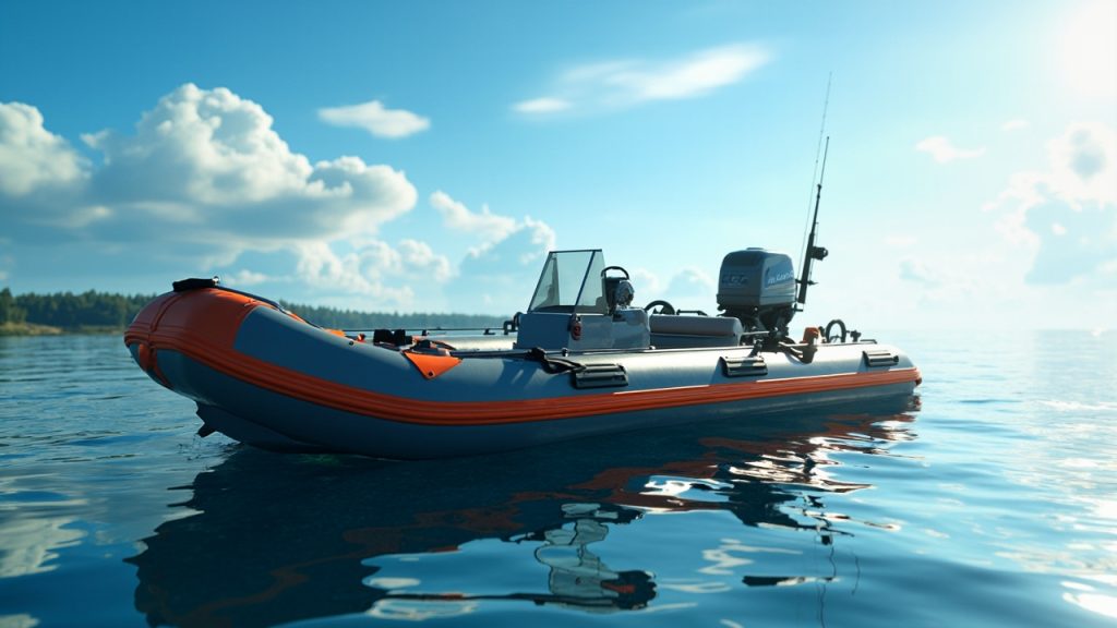Bateau gonflable pour la pêche: une aventure unie nautique à découvrir