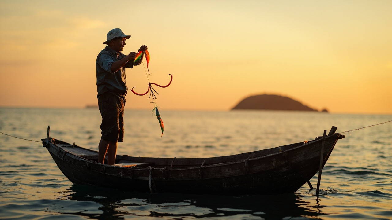 La Pêche à la Turlutte: UNE Technique Innovante Pour capturer Les Céphalopodes