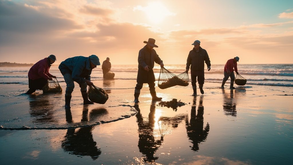 La Pêche des Coques: Immersion dans une tradition maritime