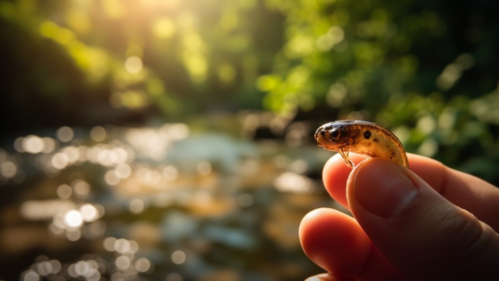 La teigne pour la pêche: un à la nature naturel et efficace