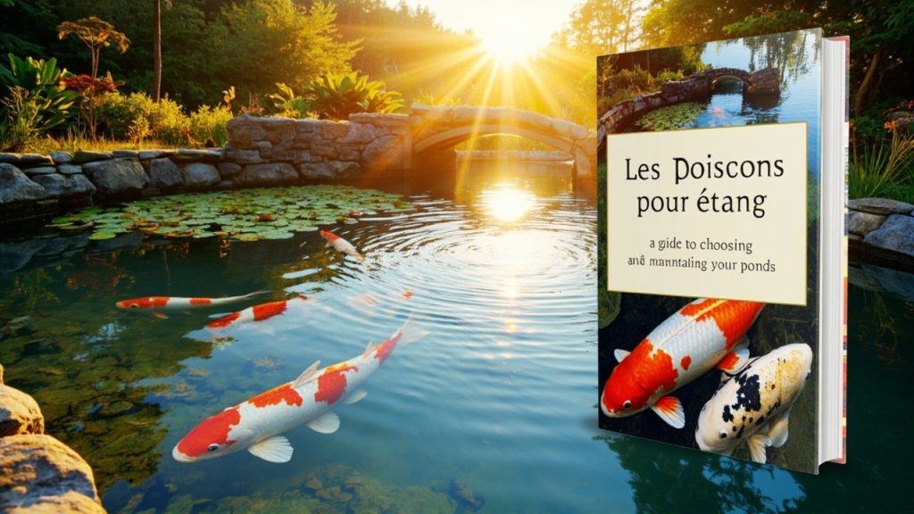 Les poissons pour étang : guide pour choisir et entretenir votre bassin